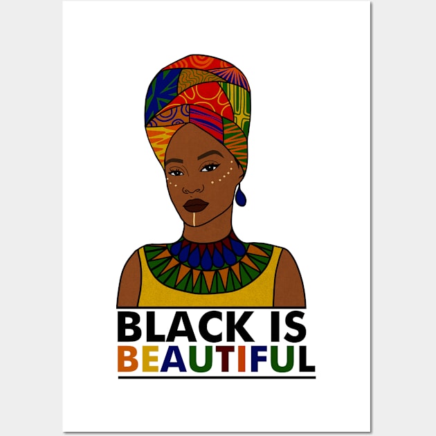 Black is Beautiful, African Pride Wall Art by dukito